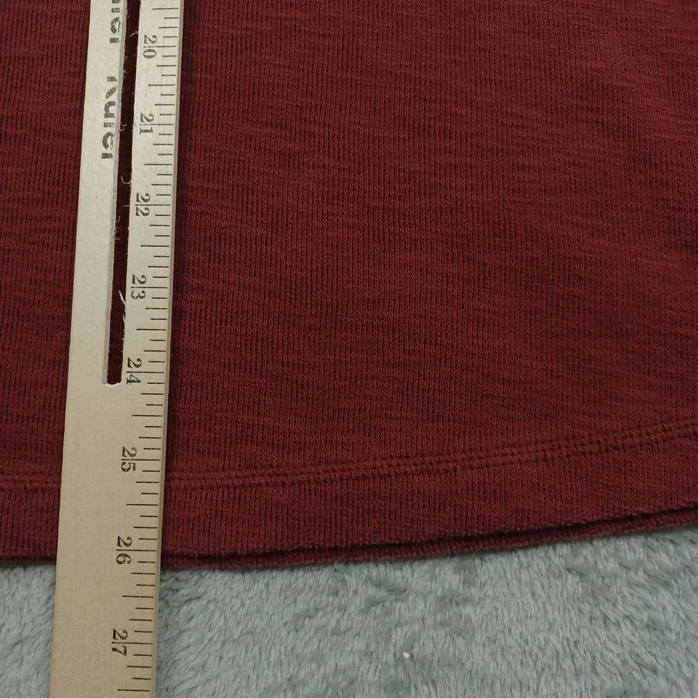 Banana Republic Sweater Mens Large‎ Red Pullover Crew Neck Knit